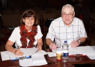 Bev Tyler & Alan Tyrer, Judges, IPF AV Nationals, 21st October, 2018.