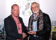 Dominic Reddin, President IPF, presenting Malcolm Imhoff with his Bronze Medal in the Photo Harmony competition - 21st October, 2018