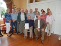 John Wilkinson, AIPF, following the presentation of the Brendan Walkin medal with members of Enniscorthy Camera Club