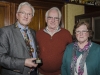 IPF President John Cuddihy with Denis Whelehan and Denis's wife Joan