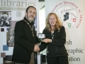 IPF President Michael O'Sullivan pictured presenting Judges' Medal to judge Anne Sutcliffe