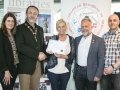 IPF President Michael O'Sullivan presenting 1st Place Colour Club Award to Drogheda Photographic Club accepted by Deirdre Watson, Frank Condra, Judy Boyle and Vadim Lee
