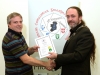 IPF President Michael O'Sullivan presenting James Griffin with his LIPF distinction
