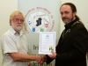 IPF President Michael O'Sullivan presenting Michael Toner with his LIPF distinction