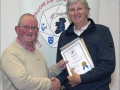 IPF Distinctions Chairman pictured presenting AIPF distinction to David Whitaker