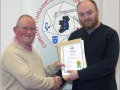 IPF Distinctions Chairman pictured presenting LIPF distinction to Adrian G. Wheeler