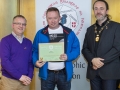 IPF President Michael O'Sullivan & IPF FIAP Liaison Officer Paul Stanley presenting EFIAP distinction to Paul Maher.jpg