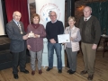 Sheamus O'Donoghue presenting Enniscorthy Camera Club with the Andorra Trophy for the Best Club entry