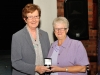 Bridie Maughan, LIPF winner of Novice Section, AV2014 with Lilian Webb, AIPF, Vice President, IPF.