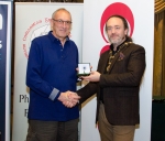 IPF President Michael O'Sullivan pictured with judge David Osborne