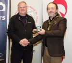 IPF President Michael O'Sullivan pictured with judge Paul Keene