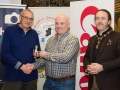 IPF President Michael O'Sullivan pictured with Michael Maher from competition sponsor Mahers Photographic and award winner Kieran O'Mahony