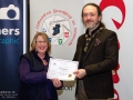 IPF President Michael O'Sullivan pictured with award winner Teresa Kavanagh