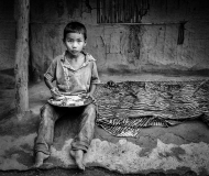 Mono Print Open - Advanced Honourable Mention - Gerry Kerr - Dinner time - Celbridge Camera Club