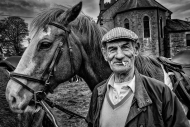 Mono Print Open - Advanced Honourable Mention - Graham Kelly - Farmer John - Mid-Louth Camera Club