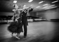 Mono Print Open - Non-Advanced Honourable Mention - Evalds Gaspazins - Dancers - Dundalk Photographic Society