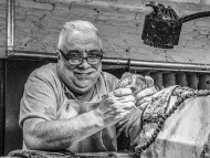 Mono Print Theme - Non-Advanced Honourable Mention - Miriam Power - The Master Cutter - Palmerstown Camera Club