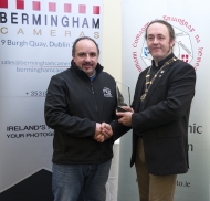 Paul Reidy IPF Photographer of the Year trophy