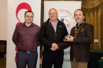 IPF President Michael O'Sullivan and Shane Cowley from Canon Ireland pictured with the judge Paul Keene