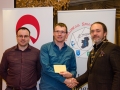 IPF President Michael O'Sullivan and Shane Cowley from Canon Ireland pictured with award winner Niall Whelan
