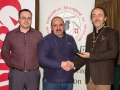 IPF President Michael O'Sullivan and Shane Cowley from Canon Ireland pictured with award winner Paul Reidy