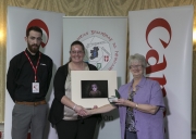 Philip Desmond from Canon Ireland and IPF Vice-President Lilian Webb pictured with award winner Sharon Rankin.jpg
