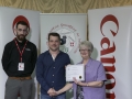Philip Desmond from Canon Ireland and IPF Vice-President Lilian Webb pictured with award winner Vladimir Morozov.jpg Philip Desmond from Canon Ireland and IPF Vice-President Lilian Webb pictured with award winner Vladimir Morozov.jpg